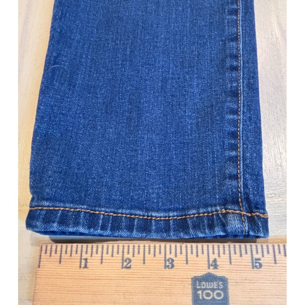 Free People Slim Fit Denim Overalls Medium Wash Blue W28 OB454150 - Picture 11 of 13